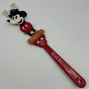 Vintage Mickey Mouse Back‎ Scratcher Walt Disney World Souvenir 15.5"